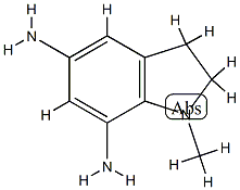 1H-Indole-5,7-diamine,2,3-dihydro-1-methyl-(9CI) CAS#: 705928-02-5