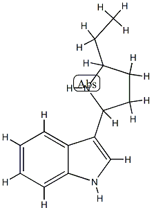 1H-Indole,3-(5-ethyl-2-pyrrolidinyl)-(9CI) CAS#: 717816-94-9