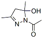 1H-Pyrazol-5-ol, 1-acetyl-4,5-dihydro-3,5-dimethyl- (9CI) CAS#: 74102-37-7