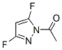 1H-Pyrazole, 1-acetyl-3,5-difluoro- (9CI) CAS#: 73311-18-9