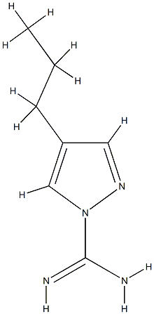 1H-Pyrazole-1-carboximidamide,4-propyl-(9CI) CAS#: 756422-62-5