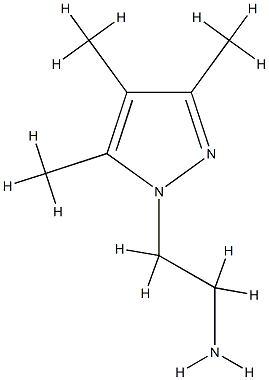 1H-Pyrazole-1-ethanamine,3,4,5-trimethyl-(9CI) CAS#: 773052-15-6