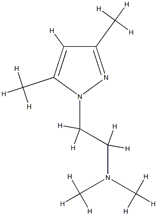 1H-Pyrazole-1-ethanamine,N,N,3,5-tetramethyl-(9CI) CAS#: 713482-84-9