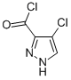 1H-Pyrazole-3-carbonyl chloride, 4-chloro- (9CI) CAS#: 717871-75-5