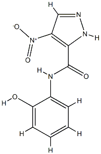 1H-Pyrazole-3-carboxamide,N-(2-hydroxyphenyl)-4-nitro-(9CI) CAS#: 705269-65-4