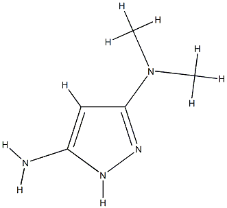 1H-Pyrazole-3,5-diamine,N3,N3-dimethyl-(9CI) CAS#: 732981-76-9