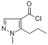 1H-Pyrazole-4-carbonyl chloride, 1-methyl-5-propyl- (9CI) CAS#: 706819-89-8