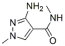1H-Pyrazole-4-carboxamide, 3-amino-N,1-dimethyl- CAS#: 78416-39-4