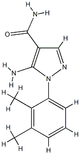 1H-Pyrazole-4-carboxamide,5-amino-1-(2,3-dimethylphenyl)-(9CI) CAS#: 792953-06-1