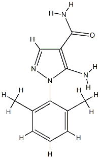 1H-Pyrazole-4-carboxamide,5-amino-1-(2,6-dimethylphenyl)-(9CI) CAS#: 792953-05-0