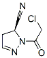 1H-Pyrazole-5-carbonitrile, 1-(chloroacetyl)-4,5-dihydro-, (5S)- (9CI) CAS#: 761414-86-2