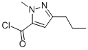 1H-Pyrazole-5-carbonyl chloride, 1-methyl-3-propyl- (9CI) CAS#: 717871-87-9