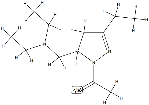 1H-Pyrazole-5-methanamine,1-acetyl-N,N,3-triethyl-4,5-dihydro-(9CI) CAS#: 768371-00-2