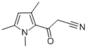 1H-Pyrrole-2-propanenitrile,1,3,5-trimethyl--bta--oxo-(9CI) CAS#: 77640-13-2