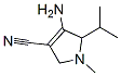 1H-Pyrrole-3-carbonitrile,4-amino-2,5-dihydro-1-methyl-5-(1-methylethyl)- CAS#: 763071-75-6