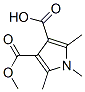 1H-Pyrrole-3,4-dicarboxylicacid,1,2,5-trimethyl-,monomethylester(9CI) CAS#: 773871-24-2