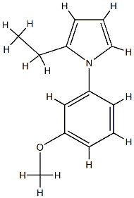 1H-Pyrrole,2-ethyl-1-(3-methoxyphenyl)-(9CI) CAS#: 741717-53-3