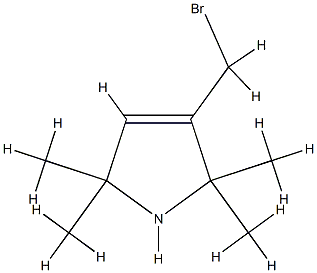 1H-Pyrrole,3-(bromomethyl)-2,5-dihydro-2,2,5,5-tetramethyl-(9CI) CAS#: 791591-50-9
