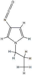 1H-Pyrrole,3-isocyanato-1-propyl-(9CI) CAS#: 785781-55-7