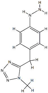 1H-Tetrazole,5-[(4-hydrazinophenyl)methyl]-1-methyl-(9CI) CAS#: 790631-60-6