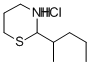 2-(1-Methylbutyl)-tetrahydro-2H-1,3-thiazine hydrochloride CAS#: 79128-40-8