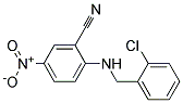 2-(2-Chloro-benzylamino)-5-nitro-benzonitrile CAS#: 763098-40-4