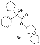 2-(2-Cyclopentyl-2-hydroxy-2-phenylacetoxy)-5-azoniaspiro(4.4)nonane b romide CAS#: 76302-54-0