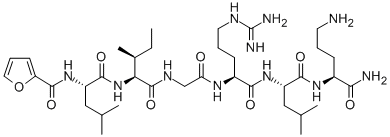 2-(2-FUROYL)-LEU-ILE-GLY-ARG-LEU-ORN-NH2 CAS#: 729589-58-6
