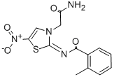 2-((2-Methylbenzoyl)imino)-5-nitro-3(2H)-thiazoleacetamide CAS#: 79798-95-1