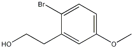 2-(2-bromo-5-methoxyphenyl)ethanol CAS#: 75534-35-9