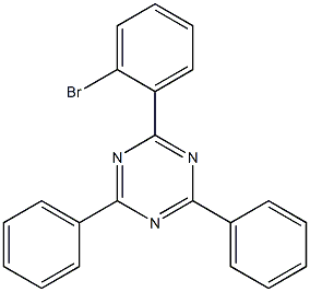 2-(2-bromophenyl)-4,6-diphenyl-1,3,5-triazine CAS#: 77989-15-2