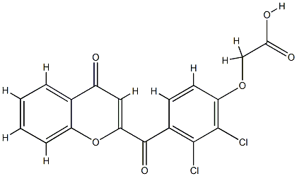2-(2',3'-dichloro-4'-carboxymethyleneoxybenzoyl)chromone CAS#: 76733-03-4