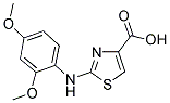 2-(2,4-DIMETHOXY-PHENYLAMINO)-THIAZOLE-4-CARBOXYLIC ACID CAS#: 728918-51-2