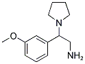 2-(3-METHOXYPHENYL)-2-PYRROLIDIN-1-YLETHANAMINE CAS#: 791600-98-1