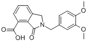 2-(3,4-DIMETHOXYBENZYL)-3-OXOISOINDOLINE-4-CARBOXYLIC ACID CAS#: 728024-39-3