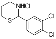 2-(3,4-Dichlorophenyl)tetrahydro-2H-1,3-thiazine hydrochloride CAS#: 79137-08-9