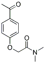 2-(4-ACETYLPHENOXY)-N,N-DIMETHYLACETAMIDE CAS#: 731821-83-3