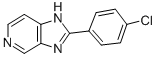 2-(4-Chlorophenyl)-1H-imidazo(4,5-c)pyridine CAS#: 75007-94-2