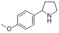 2-(4-METHOXY-PHENYL)-PYRROLIDINE CAS#: 74190-66-2