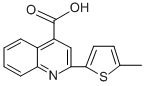 2-(5-METHYL-THIOPHEN-2-YL)-QUINOLINE-4-CARBOXYLIC ACID CAS#: 73775-26-5