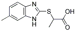 2-(6-METHYL-1H-BENZOIMIDAZOL-2-YLSULFANYL)-PROPIONIC ACID CAS#: 728035-45-8