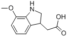 2-(7-METHOXYINDOLIN-3-YL)ACETIC ACID CAS#: 74767-84-3