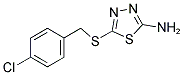 2-AMINO-5-(4-CHLOROBENZYLTHIO)1,3,4-THIADIAZOLE CAS#: 72836-33-0
