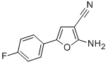 2-AMINO-5-(4-FLUOROPHENYL)FURAN-3-CARBONITRILE CAS#: 708976-50-5