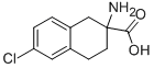 2-AMINO-6-CHLORO-1,2,3,4-TETRAHYDRO-NAPHTHALENE-2-CARBOXYLIC ACID CAS#: 74444-73-8