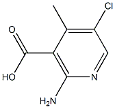 2-AMino-5-chloro-4-Acide méthyl-nicotinique N ° CAS: 790152-08-8