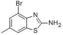2-Amino-4-bromo-6-methylbenzothiazole CAS#: 76996-16-2