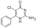 2-Amino-5-chloro-6-phenyl-4(1H)-pyrimidinone CAS#: 72962-09-5