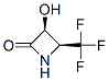 2-Azetidinone, 3-hydroxy-4-(trifluoromethyl)-, (3S,4S)- (9CI) CAS#: 740802-99-7