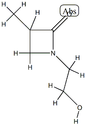 2-Azetidinone,1-(2-hydroxyethyl)-3-methyl-(9CI) CAS#: 727739-40-4